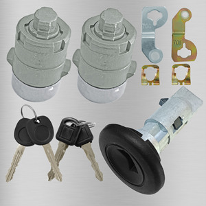 กุญแจล็อคประตู Buick Chevrolet Cadillac รุ่น KD009Q11 แบบทรงกระบอก 4 ดอก กุญแจทรงกระบอก อะไหล่รถยนต์ - Product Image 4