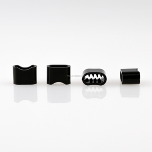 Attache de sécurité pour bracelet à glissière unidirectionnelle, boutons-pression non réutilisables, attaches rapides jetables, anneaux en plastique cylindriques à barbelures personnalisés - Product Image 3