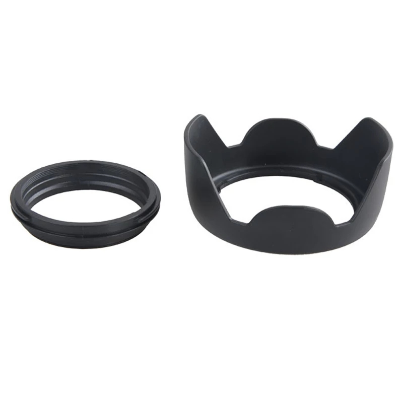 2022 новые ES-62II бленда для объектива с фиксированным фокусом EF 50 мм f/1,8 II Объектив Крышка Поворотный замок камерой 50-1.8II крепление спереди фотографический аксессуар