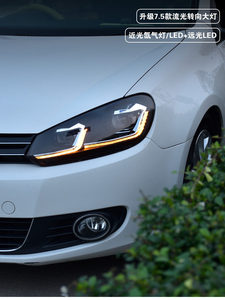 ชุดไฟหน้าสำหรับ Golf 6 แบบ LED 12V พร้อมเลนส์เลเซอร์และไฟเดย์ไลท์คู่แบบ LED 12V รุ่น A - Product Image 3