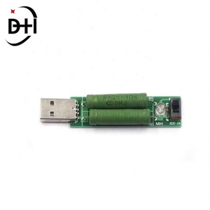 Instrumento de prueba de carga con detección de corriente de carga USB y interruptor, resistencia de envejecimiento por descarga de 2A/1A - Product Image 3