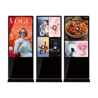 CH soporte de suelo 65 pulgadas Android Vertical LCD publicidad TV quiosco tótem pantalla táctil Digital autoservicio negocio tienda minorista