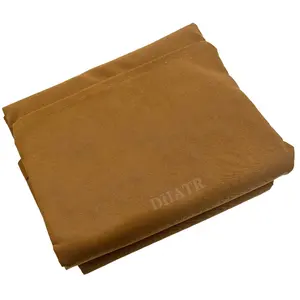 Factory Direct Sell Heavy Duty Waterproof Durable Cotton Fabric Brown Canvas Tarp With Low Price For Shade And Truck Cover