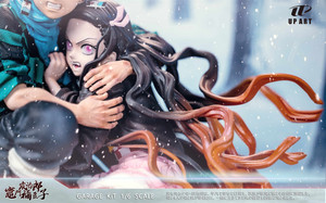 Japan Anime DS GK UP Art Tanjirou e <span class=keywords><strong>Nezuko</strong></span> action <span class=keywords><strong>figure</strong></span> per la raccolta - Product Image 3