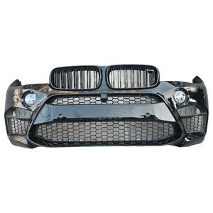 Adatto per Modelli <span class=keywords><strong>BMW</strong></span> X5 <span class=keywords><strong>X6</strong></span> F15 <span class=keywords><strong>F16</strong></span> 14-18, Gruppo Paraurti Sportivo MT X5M Aggiornato con Paraurti Anteriore - Product Image 2