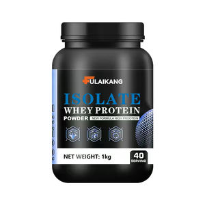 Poudre de protéines de lactosérum isolée en gros, marque privée OEM, pour la prise de masse musculaire - Product Image 1