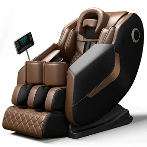 2024 Luxury Thai Stretch Full Body 4D Massage Chair Shiatsu Armchair With Neck Back Massager 2024 Luxury Thai Stretch Full Body