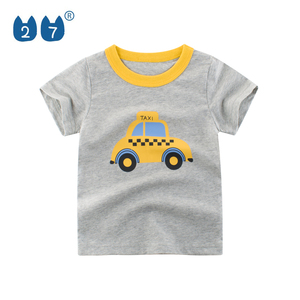 Casuales de <span class=keywords><strong>marca</strong></span> de diseñ<span class=keywords><strong>o</strong></span> de moda blanco bebé 100% algodón de manga corta Camiseta - Product Image 1