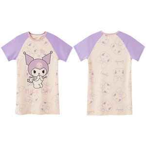Robe d'été décontractée pour filles, imprimé dessin animé, pour enfants, tenue de nuit, <span class=keywords><strong>pyjama</strong></span>, 7 <span class=keywords><strong>ans</strong></span> - Product Image 1