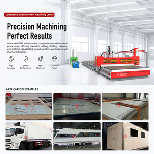 Machine de traitement CNC pour panneaux de carrosserie de véhicules, camping-cars, camions frigorifiques et panneaux sandwich composites - Product Image 1