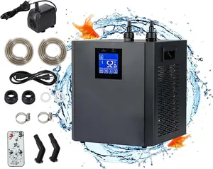 1/3hp 300L Water Chiller With Remote Control Water Cooler Ice Bath Machine Aquarium Chiller For Fish Tank/Hydroponic/Shrimp