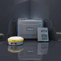 Pabrik Grosir Murah Alat Ukur GNSS RTK Receiver Survei Lahan IMU Mini Genggam Full Base Rover TopTech TK200 RTK GNSS