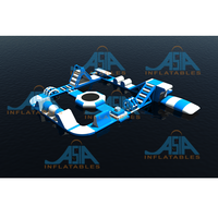 Parc aquatique gonflable pour adultes, parc d'attractions ouvert, jeux sportifs aquatiques, parc aquatique flottant gonflable pour lac