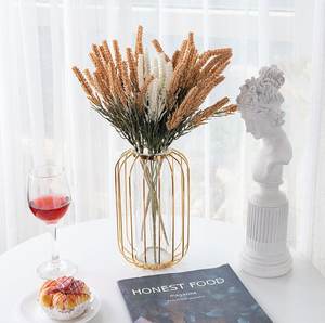 <span class=keywords><strong>Fleurs</strong></span> Artificielles Lavande Herbe de <span class=keywords><strong>Malt</strong></span> Faits Main Toucher Naturel Longue Durée Décoration Maison Mariage Fête des Mères Anniversaire - Product Image 1