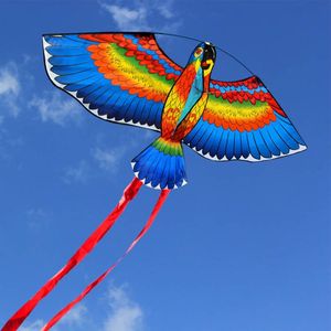 Papegaaienvliegers en vliegers in de vorm van een papegaai in verschillende kleuren - Product Image 5