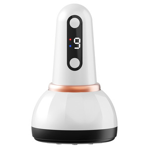 Masseur de ventouses électrique rechargeable à 9 vitesses grattage du corps corps brûlant les graisses <span class=keywords><strong>Anti</strong></span>-<span class=keywords><strong>cellulite</strong></span> <span class=keywords><strong>ventouse</strong></span> grattage masseur - Product Image 1