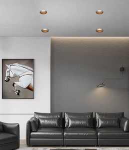 <span class=keywords><strong>Downlight</strong></span> COB antideslumbrante integrado sin bordes 7W 9W 12W 15W regulable 85-265V lámpara de techo para Hotel Oficina Villa - Product Image 4