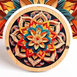 Tùy chỉnh <span class=keywords><strong>3D</strong></span> câu đố bằng gỗ với khung thiết lập, độc đáo giáo dục gỗ trò chơi câu đố cho trang trí nội thất và quà tặng - Product Image 2