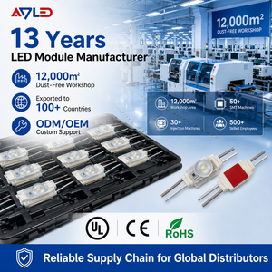 ไฟ LED โมดูลขนาดเล็กสีขาว กันน้ำ IP67 1LED 12V 0.36W กระแสคงที่ ปรับความสว่างได้ รับประกัน 5 ปี มุมมองเห็น 160 องศา - Product Image 1