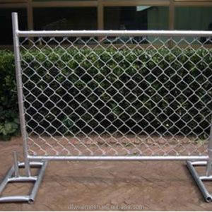 Clôture Temporaire en Maille Galvanisée à Assemblage Rapide Portable, Barrière Temporaire de Sécurité Facile à Assembler - Product Image 5