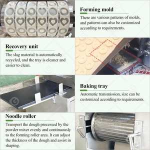 Máquina Automática/Manual Mini para Hacer Galletas para Perros, Rotativa, para Galletas Saladas y Suaves, para Proveedores - Product Image 3