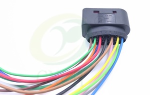 14 pin kuncir Harness 1J0 973 737 untuk lampu depan Audi VW A4 A6 A8 Seat Leon Skoda - Product Image 4