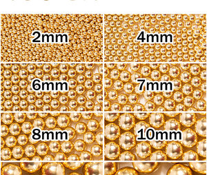 Décorations Commerciales Exclusives Transfrontalières <span class=keywords><strong>Non</strong></span> Comestibles Imitation Sucre Doré Perles de Sucre de Tailles Assorties pour Usage Commercial - Product Image 5