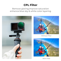 Kit de filtres pour caméra d'action K&F Concept, filtre CPL, filtre ND pour DJI Osmo Action 4&5 Pro, filtre à densité neutre, multicouche HD