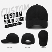 Casquette de baseball unie à 6 panneaux, design tendance, vente en gros, personnalisable, en coton multi-panneaux, avec logo brodé, style Dad Hat, réglable, pour le golf