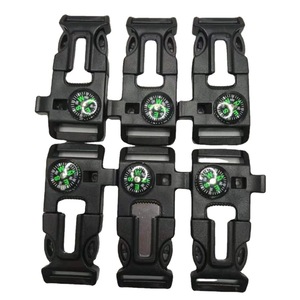 Compass Buckle 61mmx25mm Plastic Outdoor Camping Pointing Guide - Product Image 5