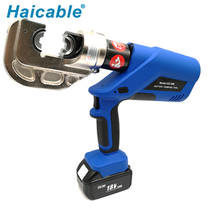 Power Crimper EZ-400 12 <strong>Tons</strong> Battery Hydraulic Cable Lug Crimping <strong>Tool</strong> - Product Image 4