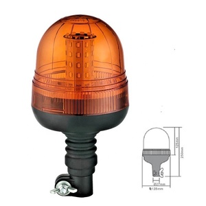 Lampe d'avertissement stroboscopique rotative à LED avec support <span class=keywords><strong>de</strong></span> poteau en caoutchouc Flexible IP65 R65, <span class=keywords><strong>prix</strong></span> d'usine en chine - Product Image 1