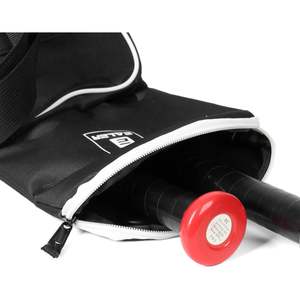 Bolsa de equipo de béisbol EALER, bolsa grande negra de poliéster duradero unisex para almacenamiento de bate, casco y guantes - Product Image 5