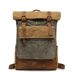 Fashion European and American Waterproof Canvas Travelling Backpack