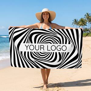 Factory Summer Large Oversized High Quality Custom Print <b>Microfiber</b> Sand Free <b>Beach</b> <b>Towel</b> - Product Image 1