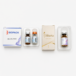 Nuevo Producto: Caja de Almacenamiento para Viales de 3ml, con Bandeja de Plástico y Blíster, para Envío - Product Image 1