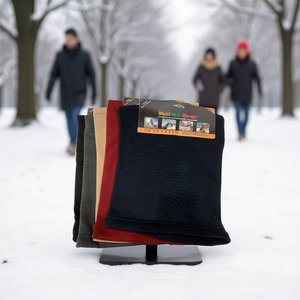 Multi Neck Warmer Scarf 12Pcs Pack For Men Women Winter Warmth Protection - Product Image 3