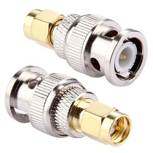 อะแดปเตอร์เชื่อมต่อสัญญาณเสียง RF แบบตรง BNC ตัวผู้ ต่อกับ SMA ตัวผู้ ลดราคาพิเศษ - Product Image 2