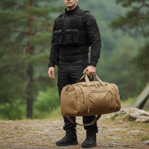 Bolsa Deportiva Táctica Impermeable con Compartimento para Zapatos, Bolsa <span class=keywords><strong>de</strong></span> Viaje <span class=keywords><strong>de</strong></span> Gran Capacidad para <span class=keywords><strong>Fin</strong></span> <span class=keywords><strong>de</strong></span> <span class=keywords><strong>Semana</strong></span>, para Hombres y Mujeres - Product Image 1