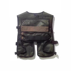 Gilet de pêche vintage en maille pour hommes et femmes, léger, respirant, multi-poches, pour la pêche à la mouche, la randonnée, la photographie, les voyages - Product Image 3