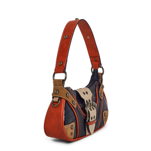 Sac fourre-tout de luxe de créateur à motif <span class=keywords><strong>crocodile</strong></span>, sac à main en cuir clouté vintage, grande capacité, sac à bandoulière pour femme pour le bureau - Product Image 5