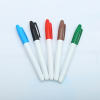 Livraison gratuite, 24 couleurs personnalisables, peinture permanente imperméable, pointe en feutre extra fine, marqueur stylo 1mm