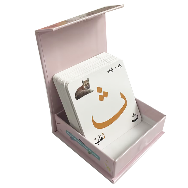 Suba Factory Custom ECO-friendly Flash Cards Printing Learning Card for Kids Educational