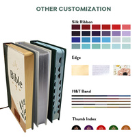 Nouvelle Vente Chaude : Couverture en Cuir PU de Haute Qualité pour Bibles Religieuses Modernes Professionnelles – Impression de Livres Chrétiens