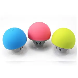 2024 High Quality Cheap Cute Mini Mushroom Wireless Portable WaterProof Shower Speaker For Mobile Phone
