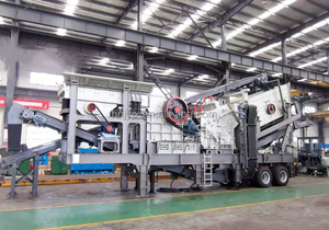 Carrière minière concasseuse calcaire gravier granit <span class=keywords><strong>béton</strong></span> combiné mobile concasseur de pierres avec écran vibrant - Product Image 2