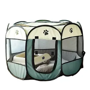Oem Odm Fabriek Grote Multi-Use Indoor Hond Tenten Opvouwbare Dieren Camping Bed Tent Voor Huisdieren Kitty