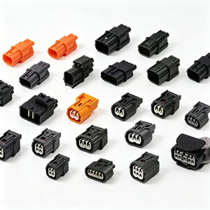 Connecteur automobile étanche 2 <span class=keywords><strong>3</strong></span> 4 5 6 10 broches, boîtier de terminal de câble électrique pour faisceau de câbles 6189-7037 - Product Image 1