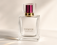 Flacon de parfum vide personnalisé de 5 ml, 10 ml, 20 ml, 30 ml, 50 ml, 100 ml, fabricant de flacons de parfum en verre, flacon pulvérisateur de parfum en verre avec bouchon à vis
