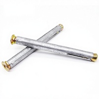 Muestra Gratuita de Anclaje Metálico Galvanizado Amarillo Plateado, Estándar DIN, Marca QianMu, Rosca M4, Diámetro de 6mm/8mm/10mm para Concreto